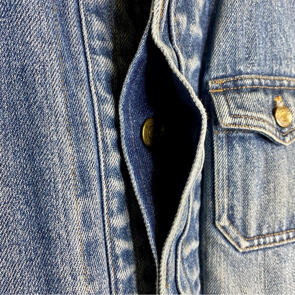 Ralph Lauren long denim utility chore jacket - Picture 4 of 8